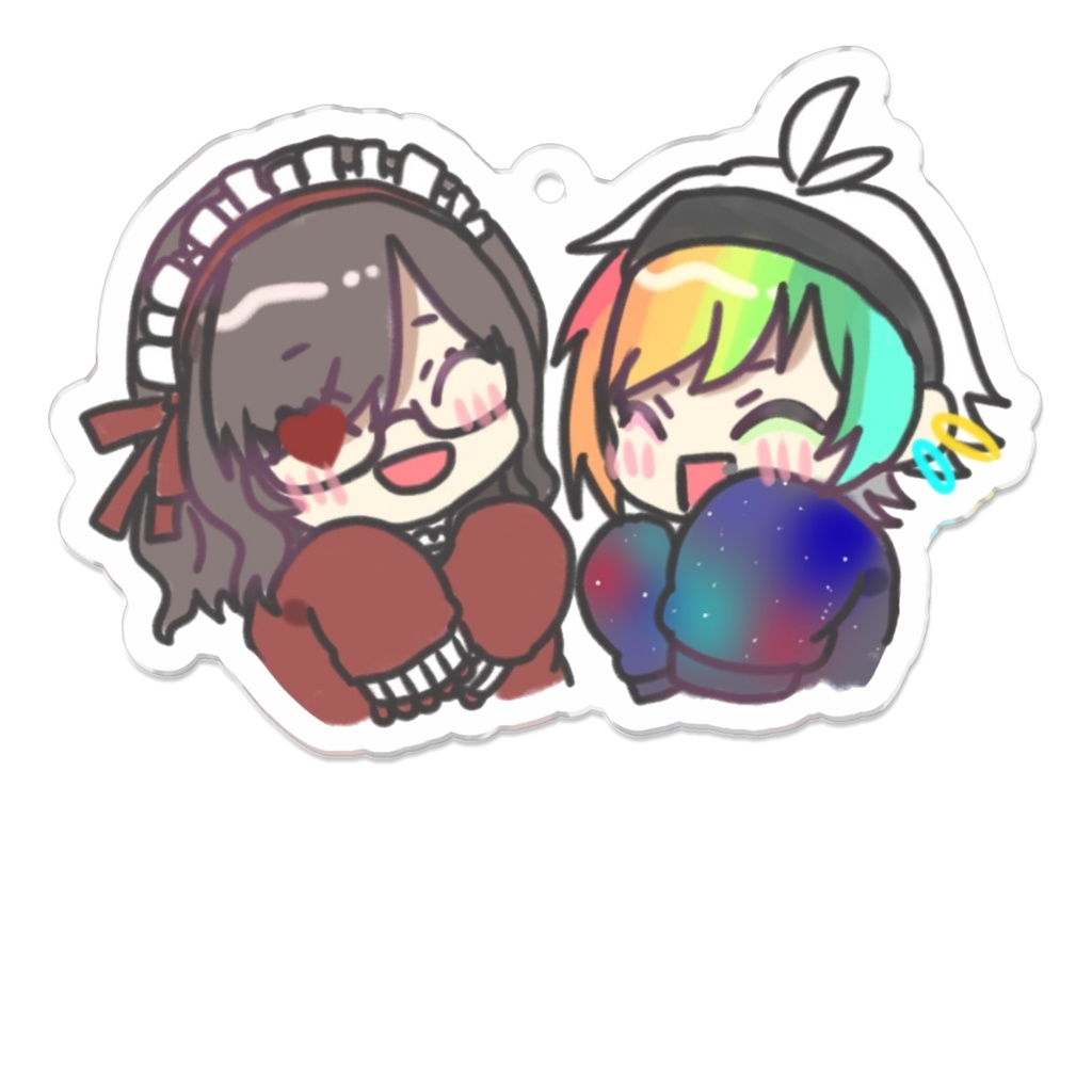 狼ゲーム 森姉弟 アクリルキーホルダー