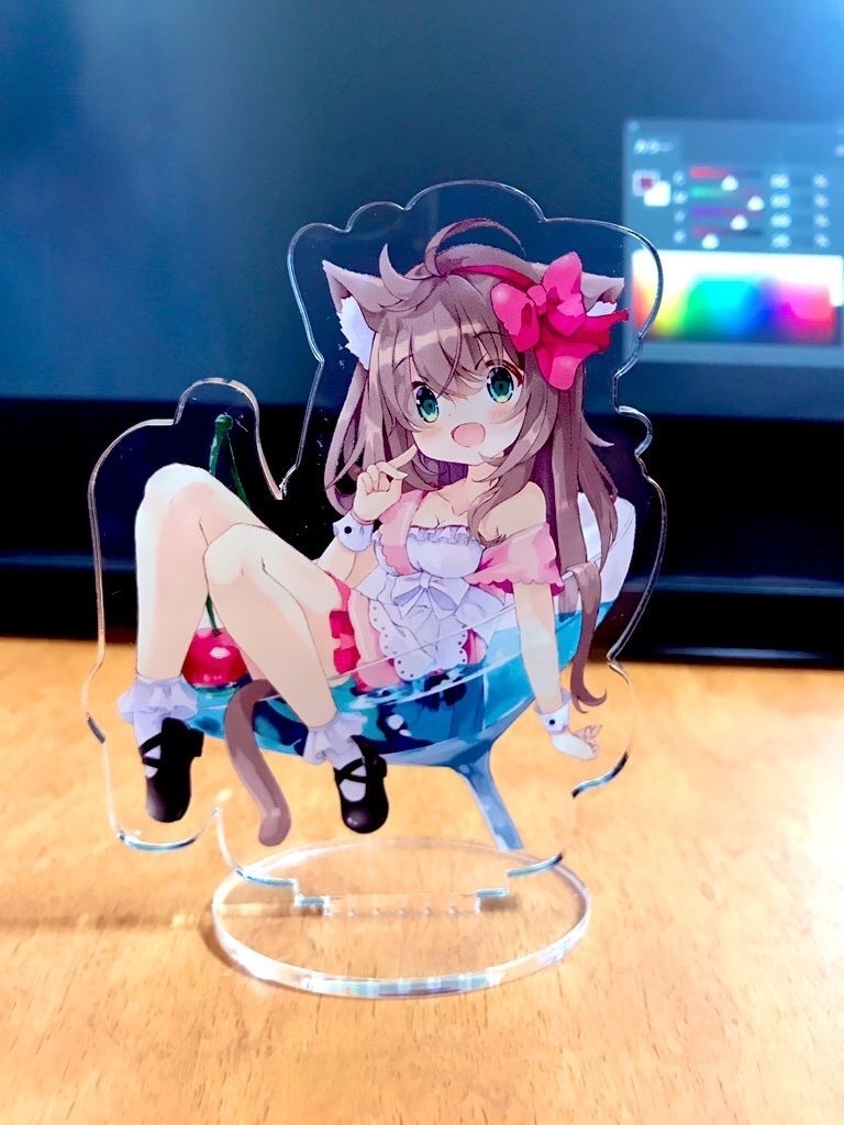 ネコチャンアクリルスタンド