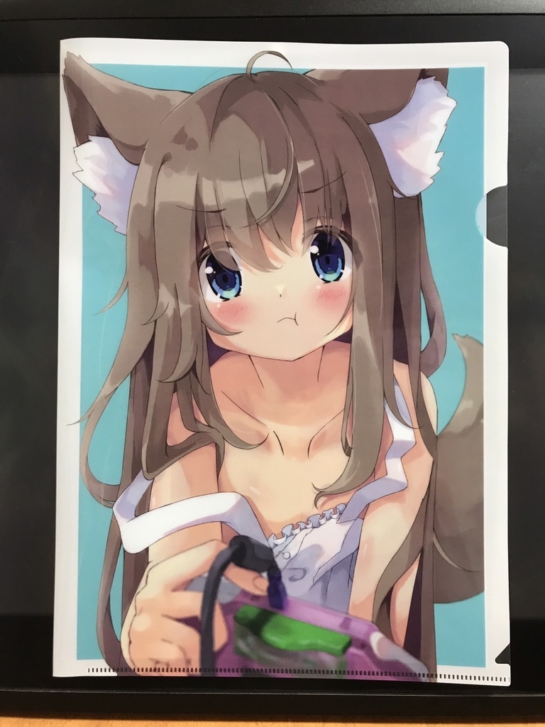 ネコチャンA4クリアファイル