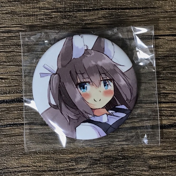 ネコチャン缶バッジC