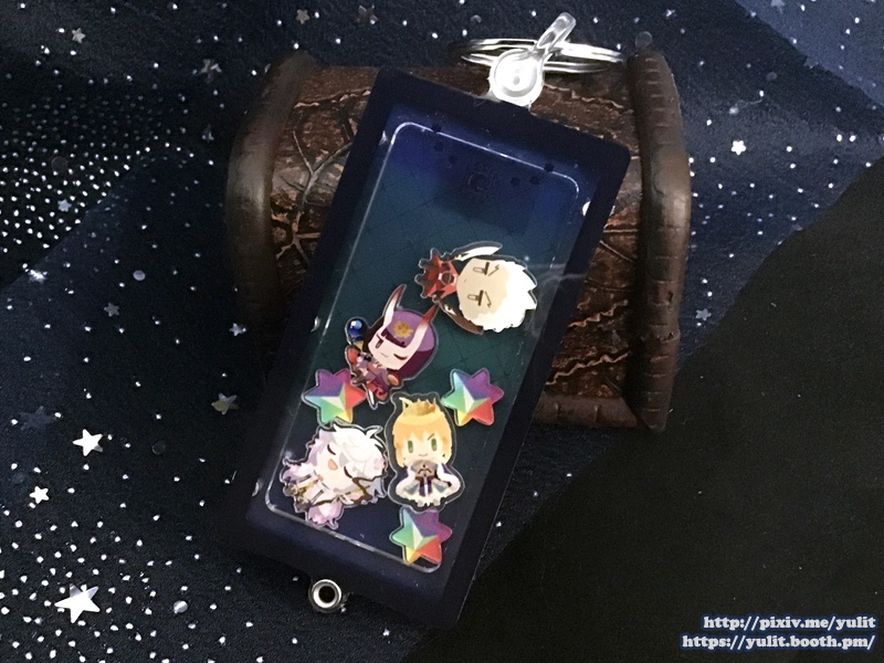 シャカシャカ呼符◆アクリルキーホルダー