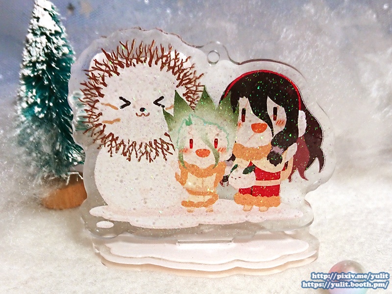 雪司千◆アクリルキーホルダー&スタンド