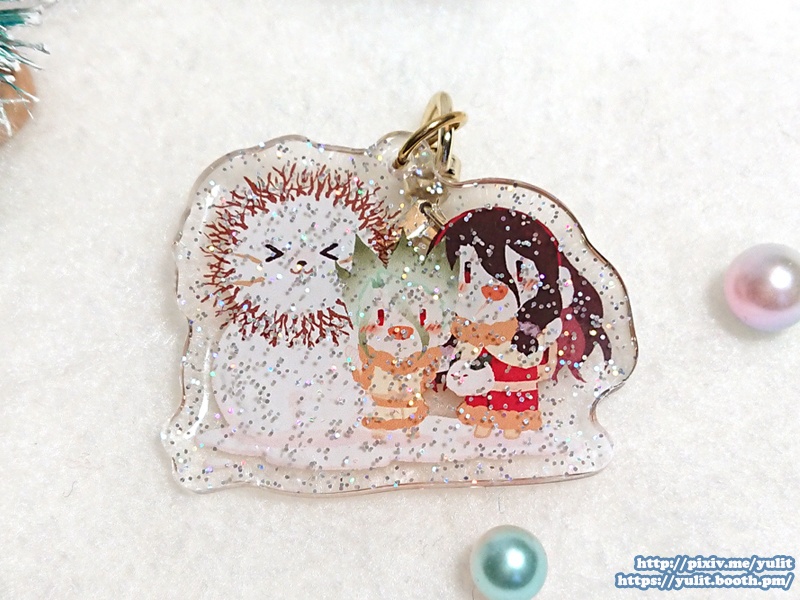 雪司千◆アクリルキーホルダー&スタンド