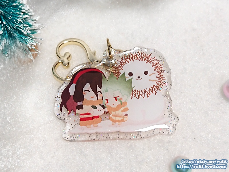 雪司千◆アクリルキーホルダー&スタンド