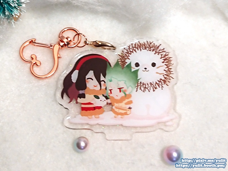 雪司千◆アクリルキーホルダー&スタンド