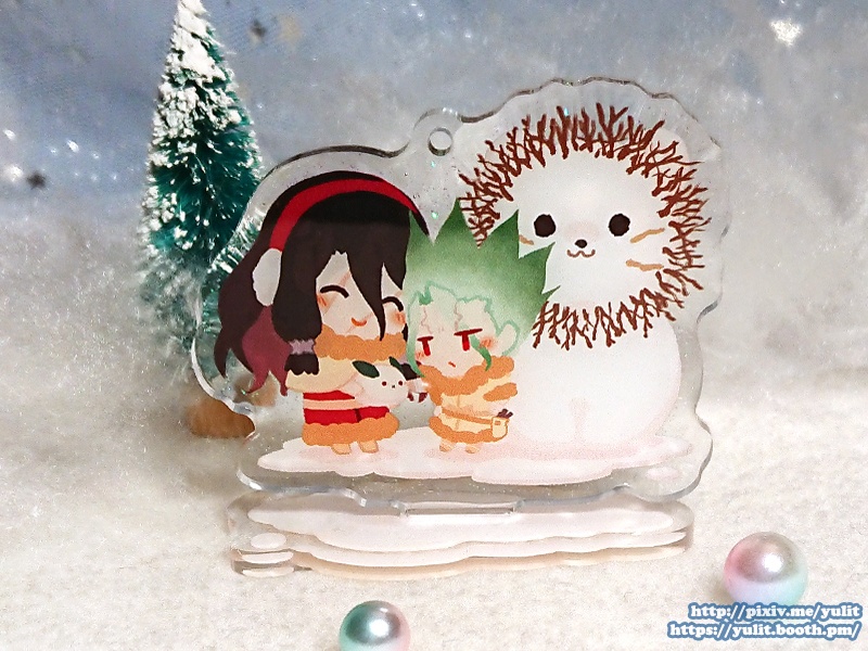 雪司千◆アクリルキーホルダー&スタンド