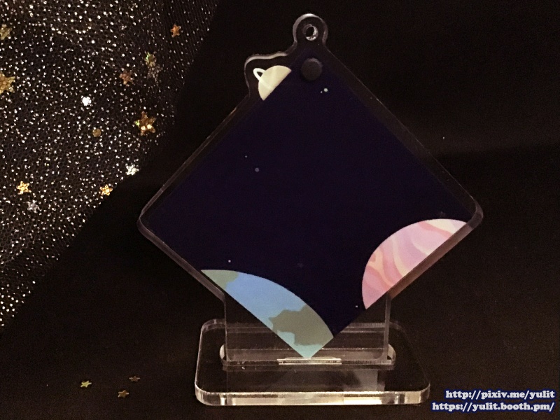 【ネタバレ注意】スペースウォーク◆オイル入りシャカシャカスタンド