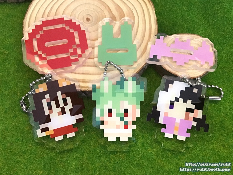 ドット小動物◆アクリルスタンド