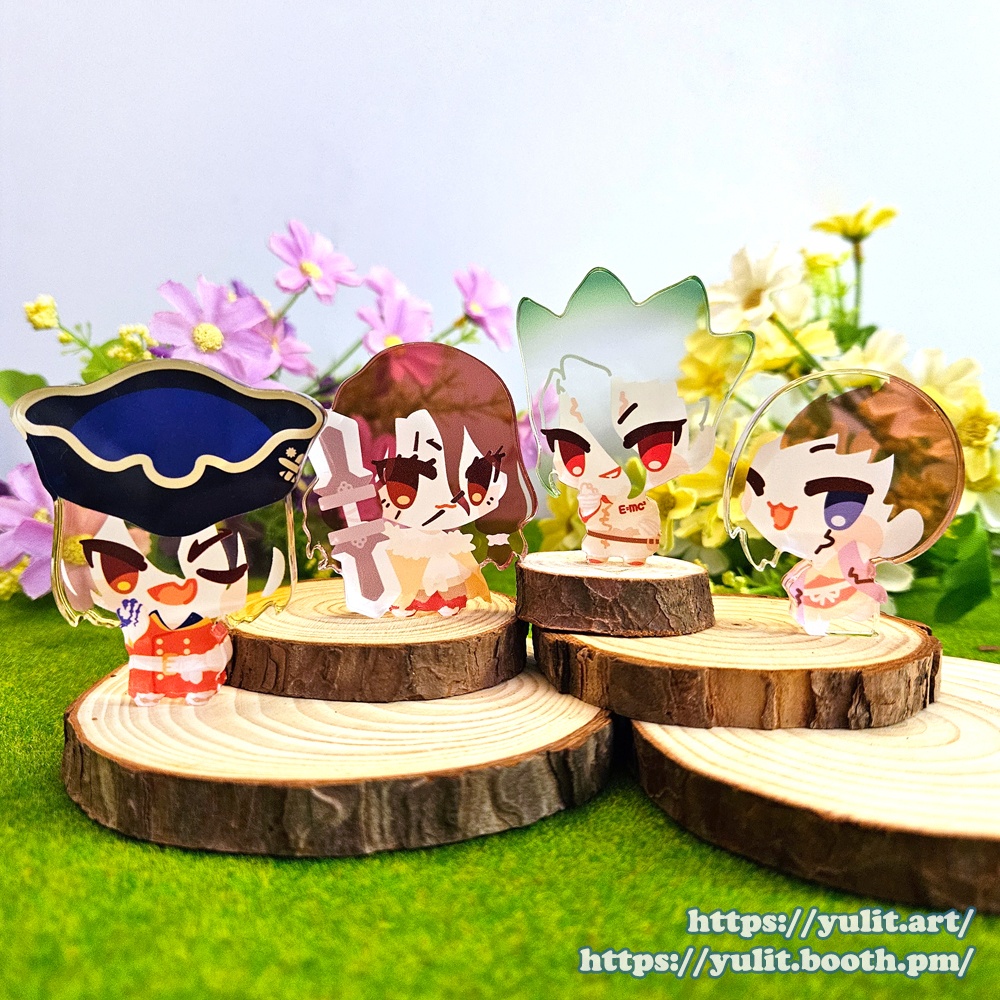 石男子◆自立フチなしアクスタ