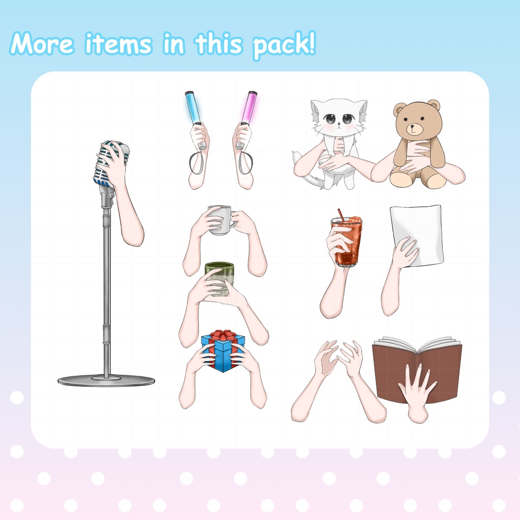 【配信向け】VTuber用フリートークスターターパック02【全16点/PSD・PNG】