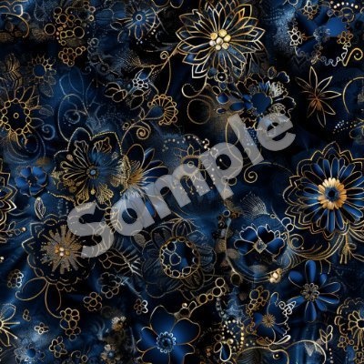 【シームレス】極細ゴシックレース素材集 5色セット(VRChatアバター改変・3Dテクスチャ用)