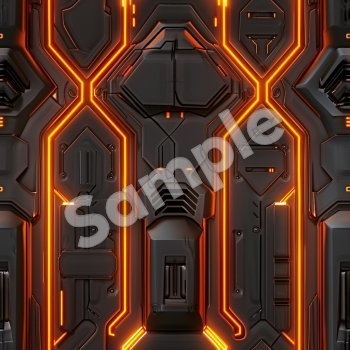 【シームレス】SFハイテクインナースーツ生地・ラバー素材集 5種セット(サイバーパンク・VRChat改変用)