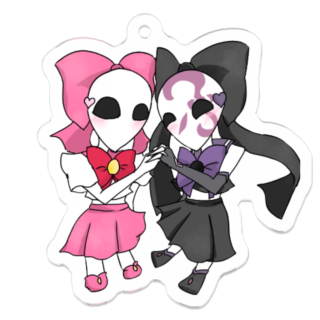 セーラーリッパー ピンク黒 アクキー