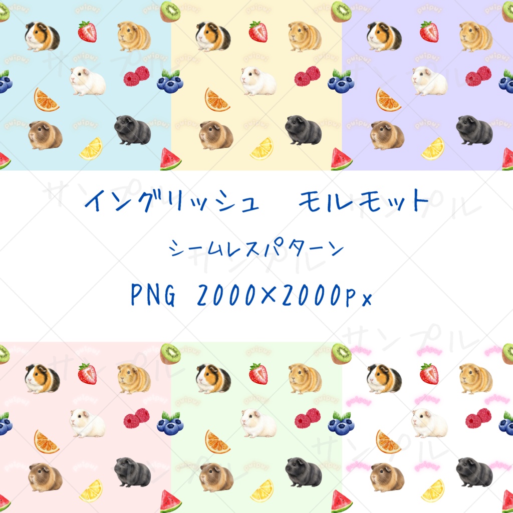 モルモット　デジタルペーパー