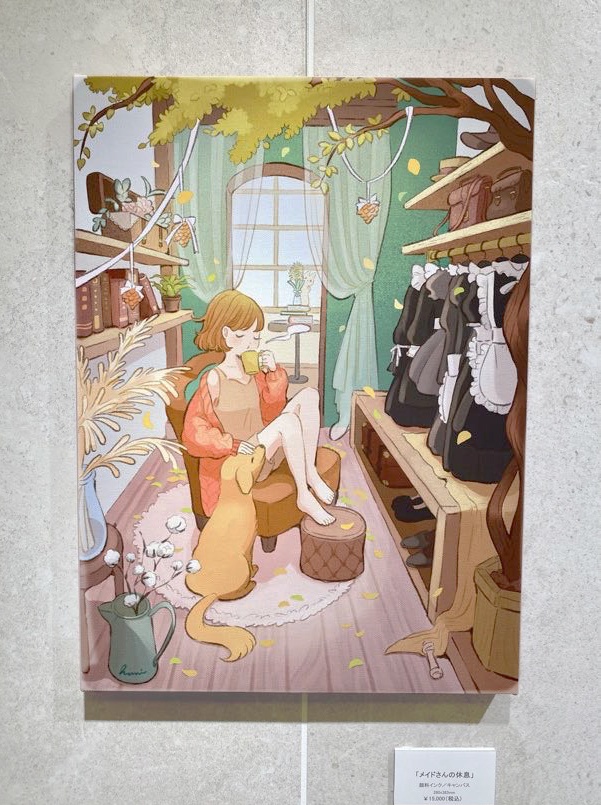 メイドさんの休息