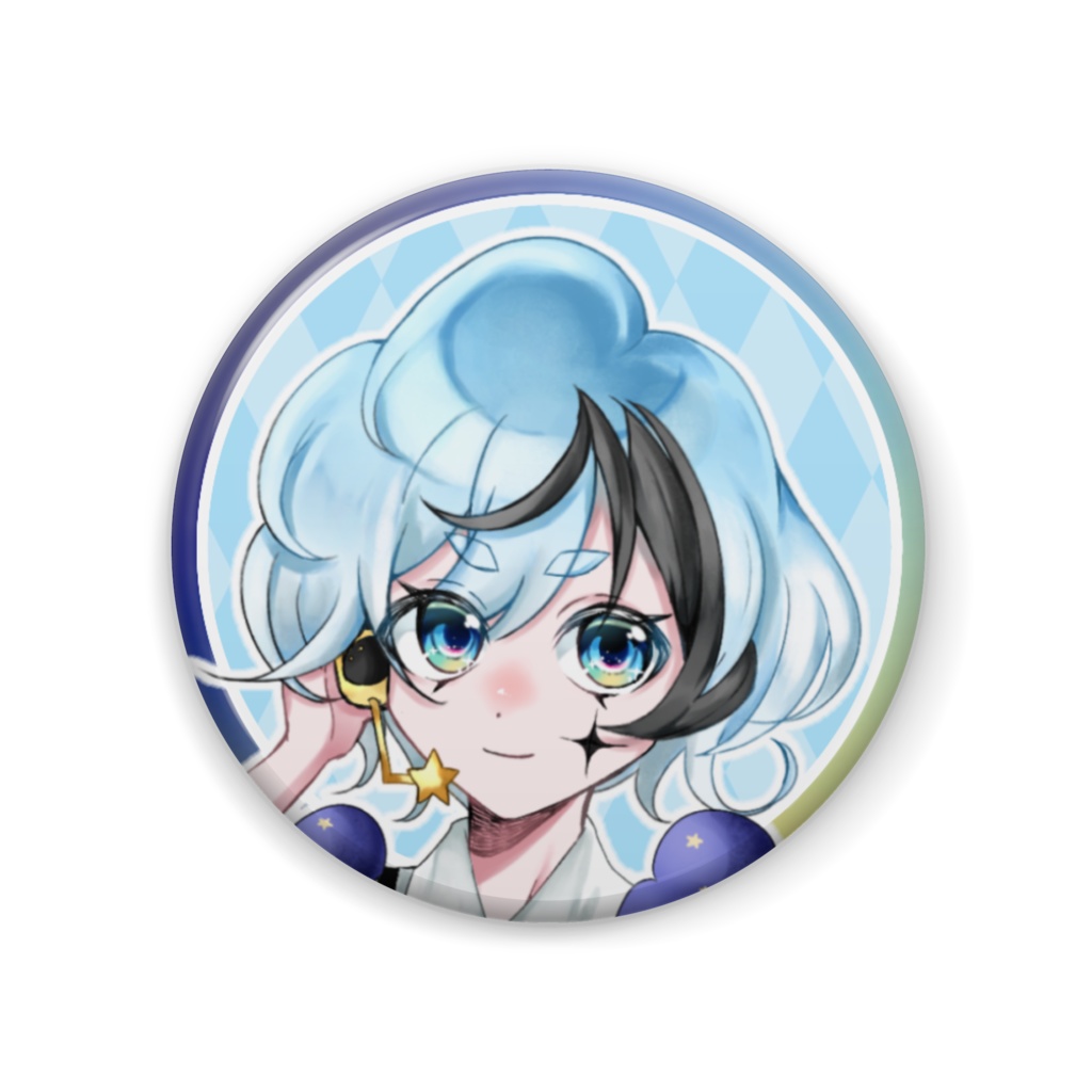 星雲アマト 立ち絵缶バッチ 天音ver.