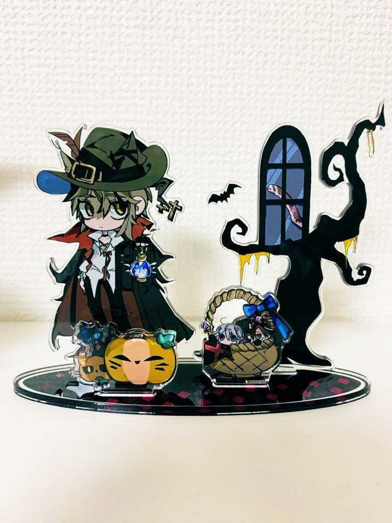 ハロウィーン風古城 アクリルスタンド