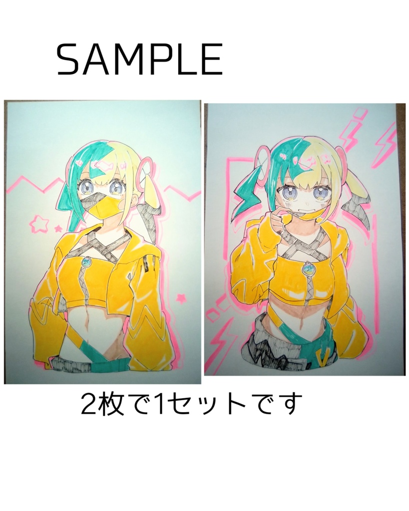 【ポケモン】手描きイラスト ナンジャモ カナリィ