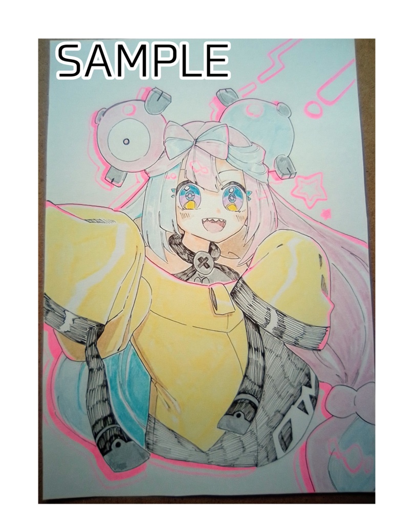 【ポケモン】手描きイラスト ナンジャモ カナリィ