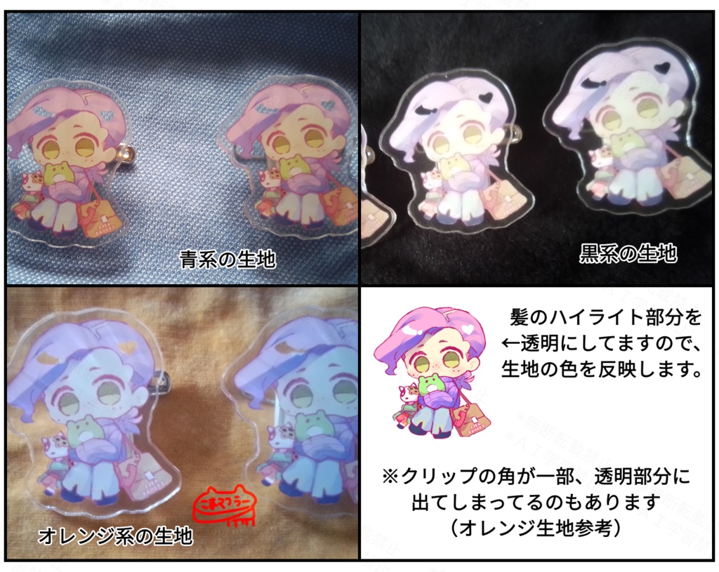 【JJBA】ドッピオ アクリルバッジ ※クリップ付