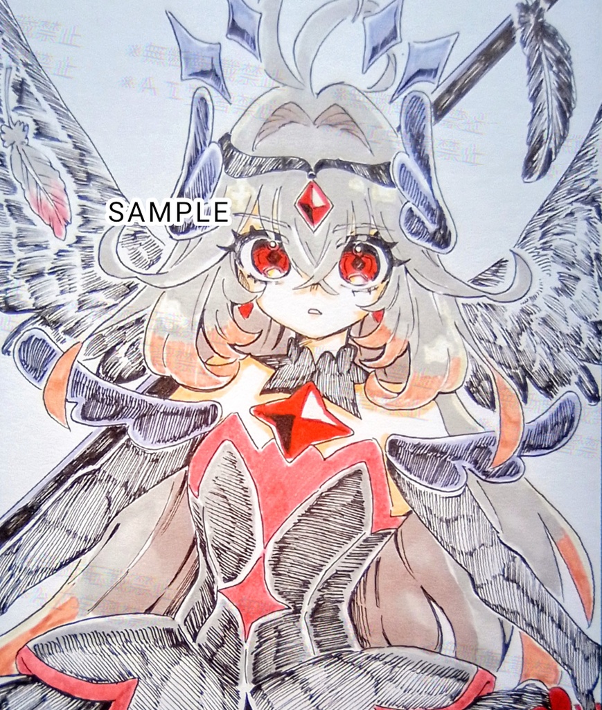 【名探偵プリキュア！】エクリプス・シャドウ　手描きイラスト