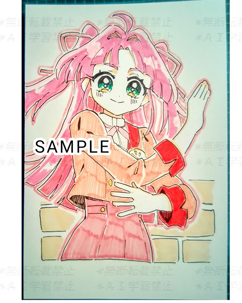 【名探偵プリキュア!】明智あんな&小林みくる 手描きイラスト