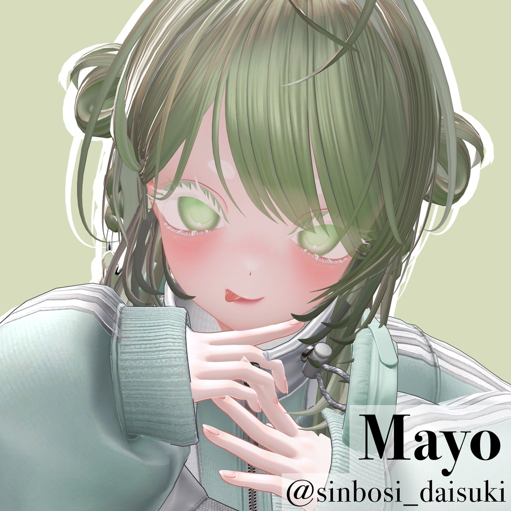【5アバター対応】🤍White Lashes Make🤍