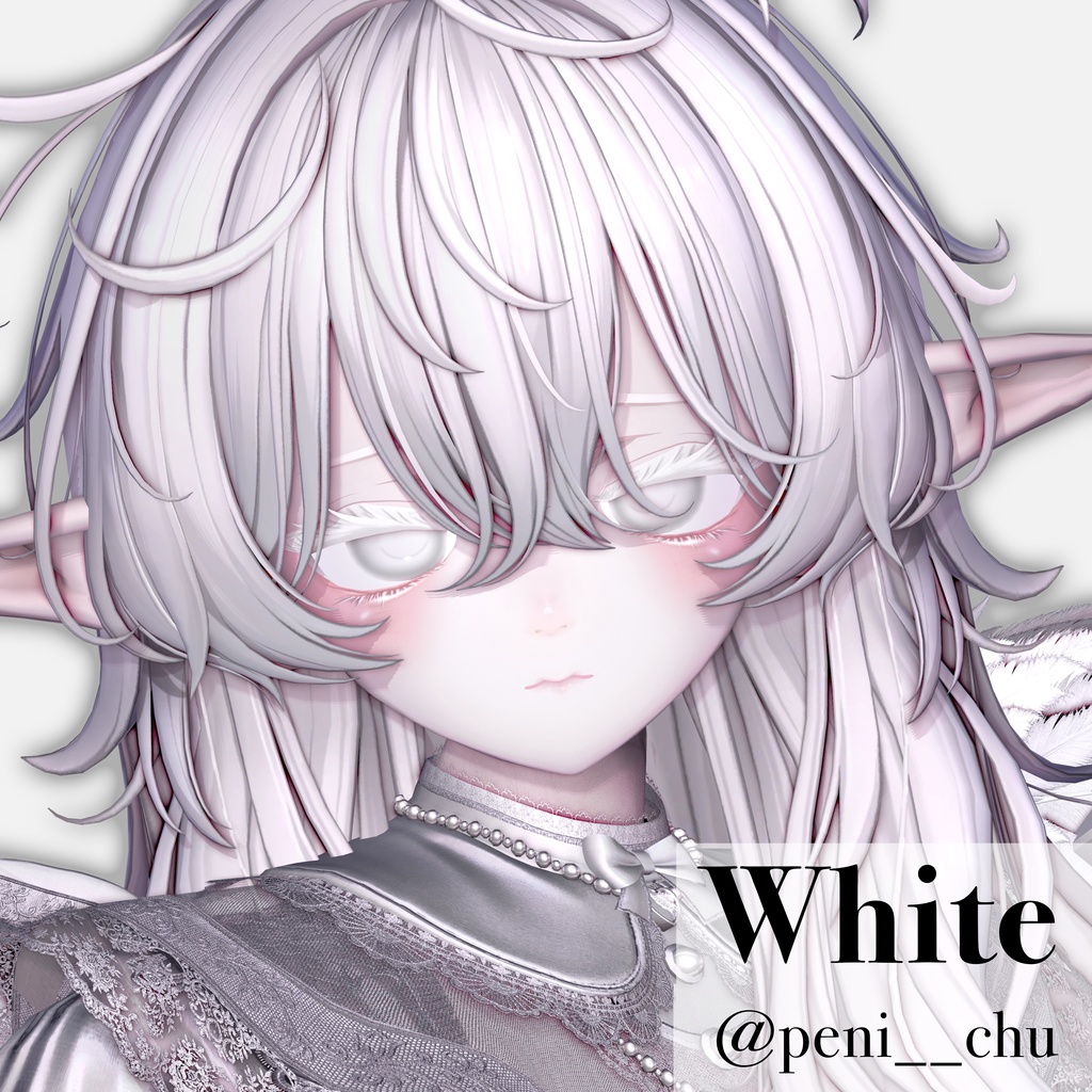 【無料あり】🐈⬛SAIL🤍Sio White Lashes Make
