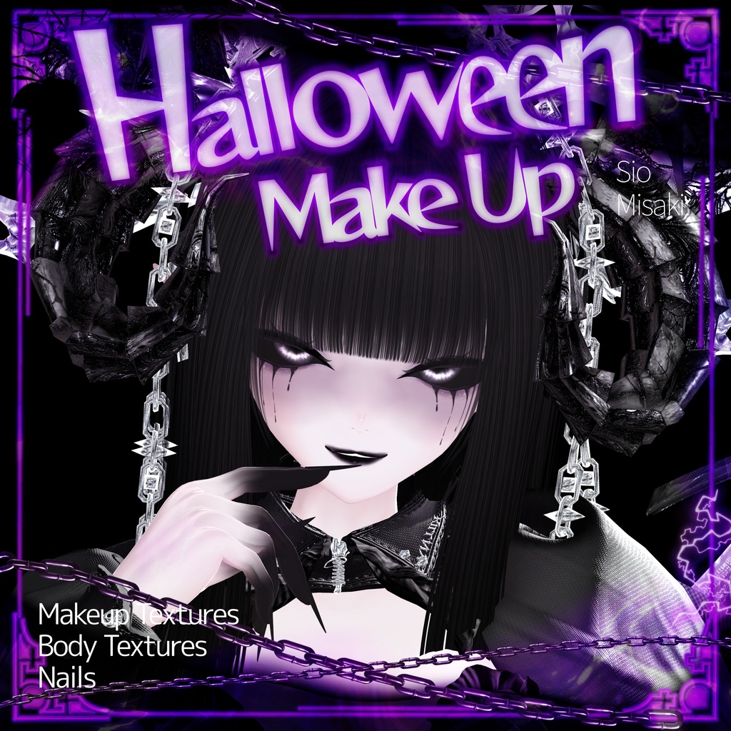 SAIL‼️sio＆misaki🎃Halloween make👻