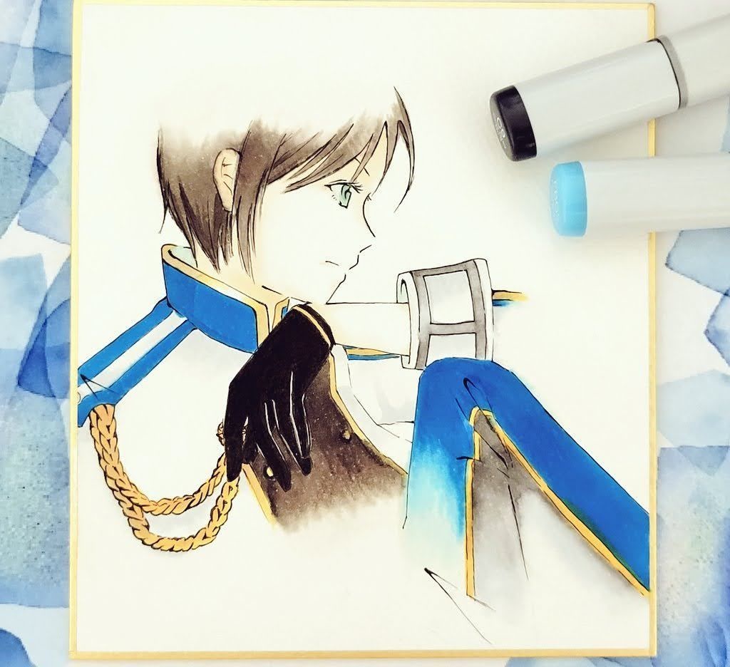 【色紙】美談くに