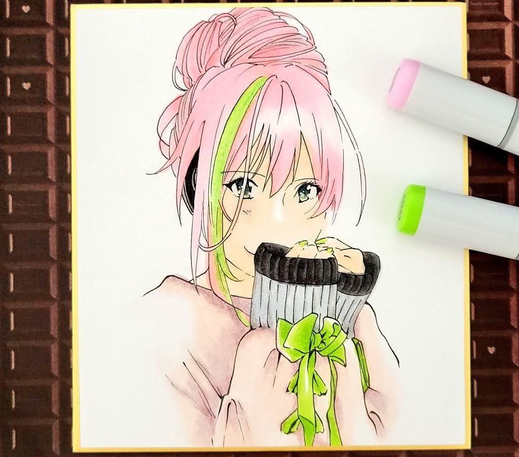 【色紙】観音町ひめ