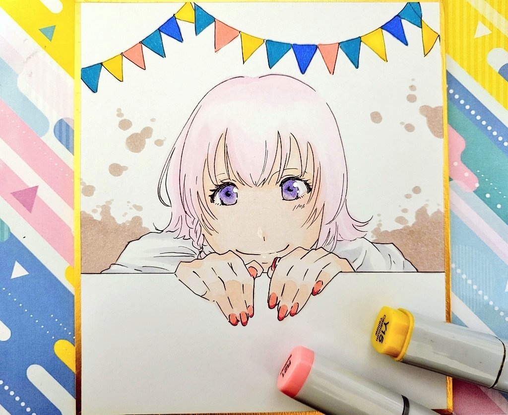 【色紙】新居浜ありす