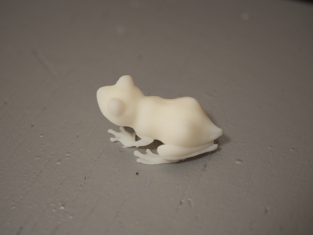 『どんな色にカエル?-デザイン×カエル-』(未塗装)