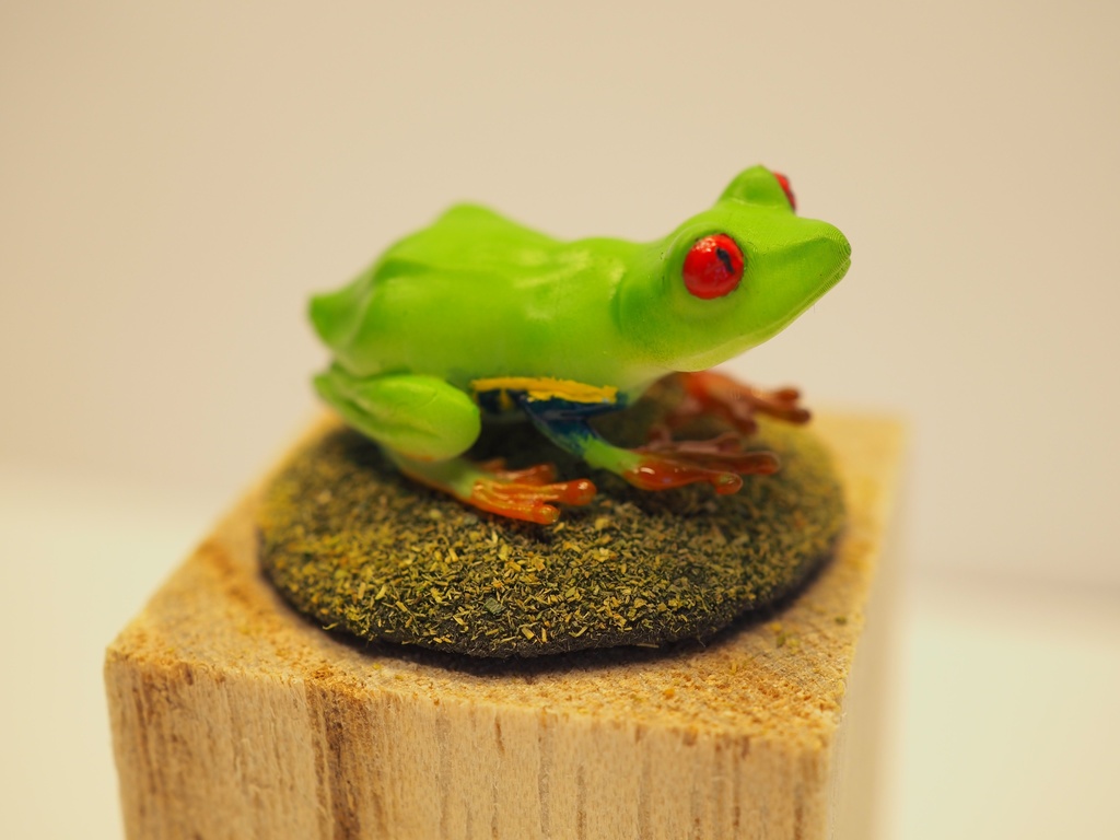 『どんな色にカエル?-デザイン×カエル-』STLファイル版