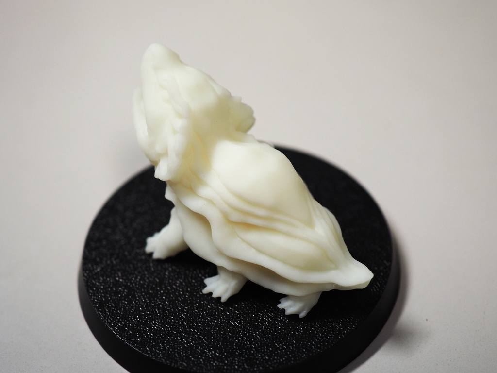 『シーサー亀』怪獣ミニチュア(未塗装品)