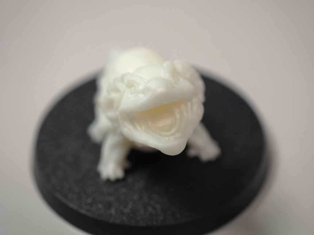 『シーサー亀』怪獣ミニチュア(未塗装品)