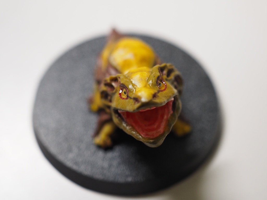 『シーサー亀』怪獣ミニチュア(未塗装品)