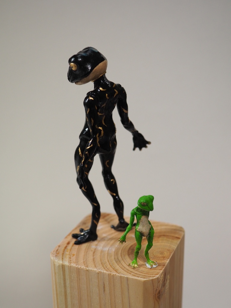 『フロッグマン/FROGMAN』フィギュア(未塗装品) クロネコショップ BOOTH