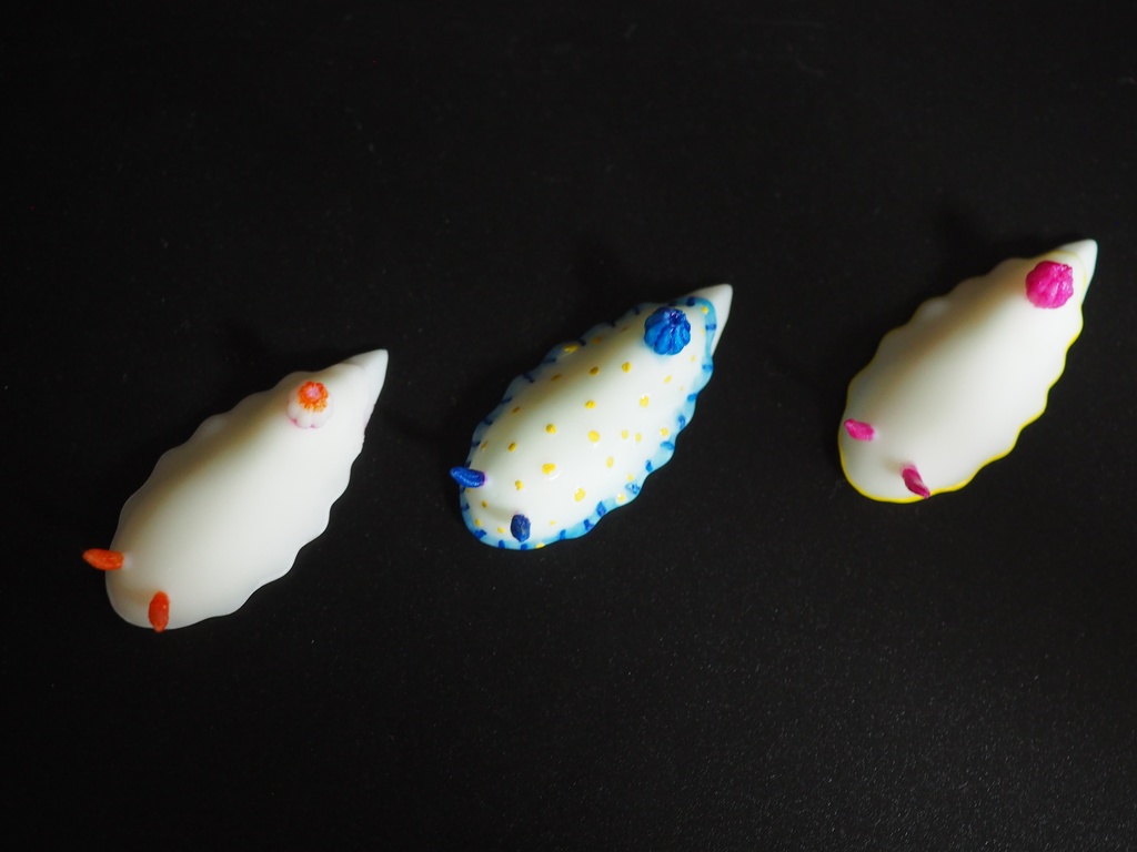 【3Dプリンター初心者さんでも安心】『ウミウシの箸置き』3Dモデル STLファイル(サポート付きあり)