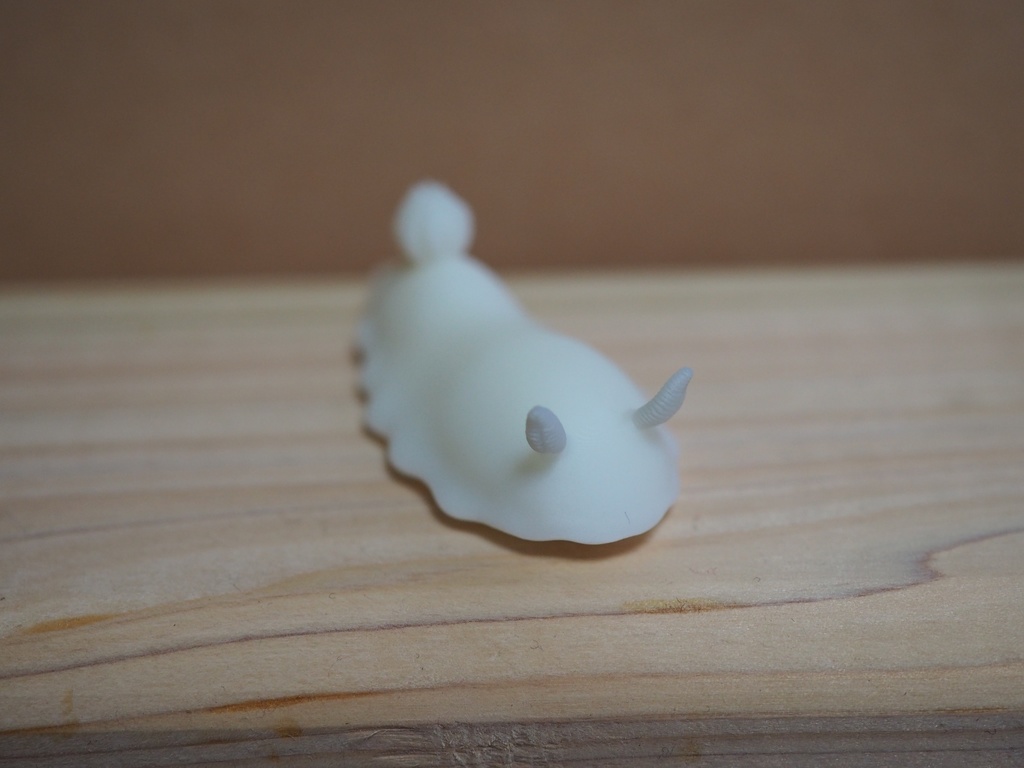 【3Dプリンター初心者さんでも安心】『ウミウシの箸置き』3Dモデル STLファイル(サポート付きあり)