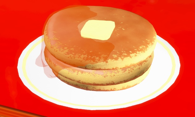 ホットケーキ（パンケーキ）【Cluster用想定アバター】