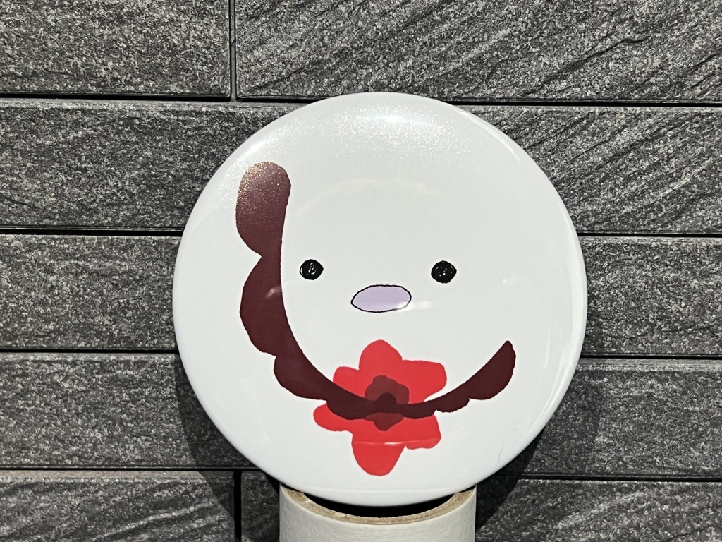 罰鳥のデ缶バッジ