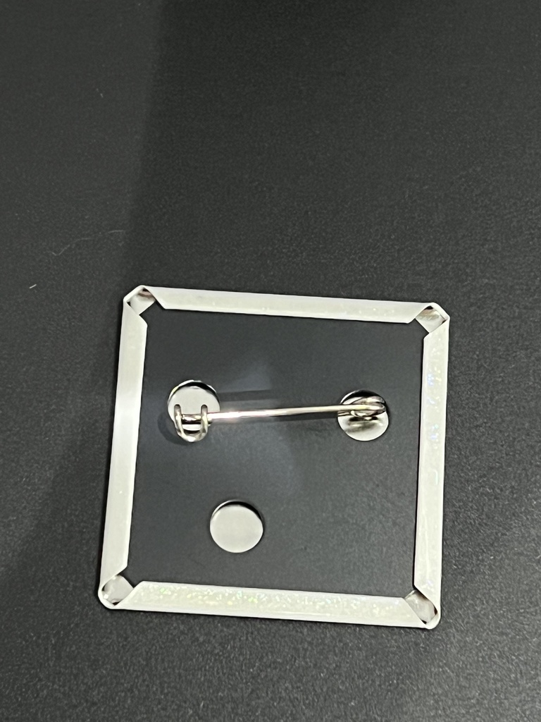 キラキラ3鳥缶バッジ