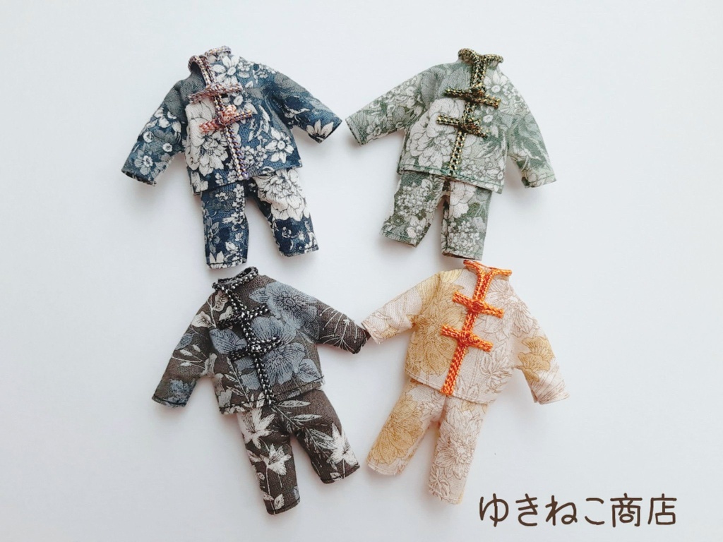 【再販】冬柄チャイナ服