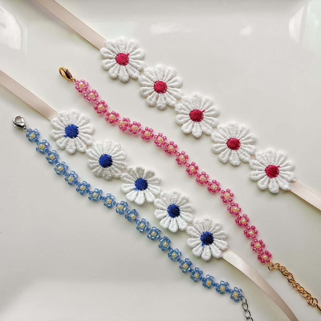 リボン+ネックレス