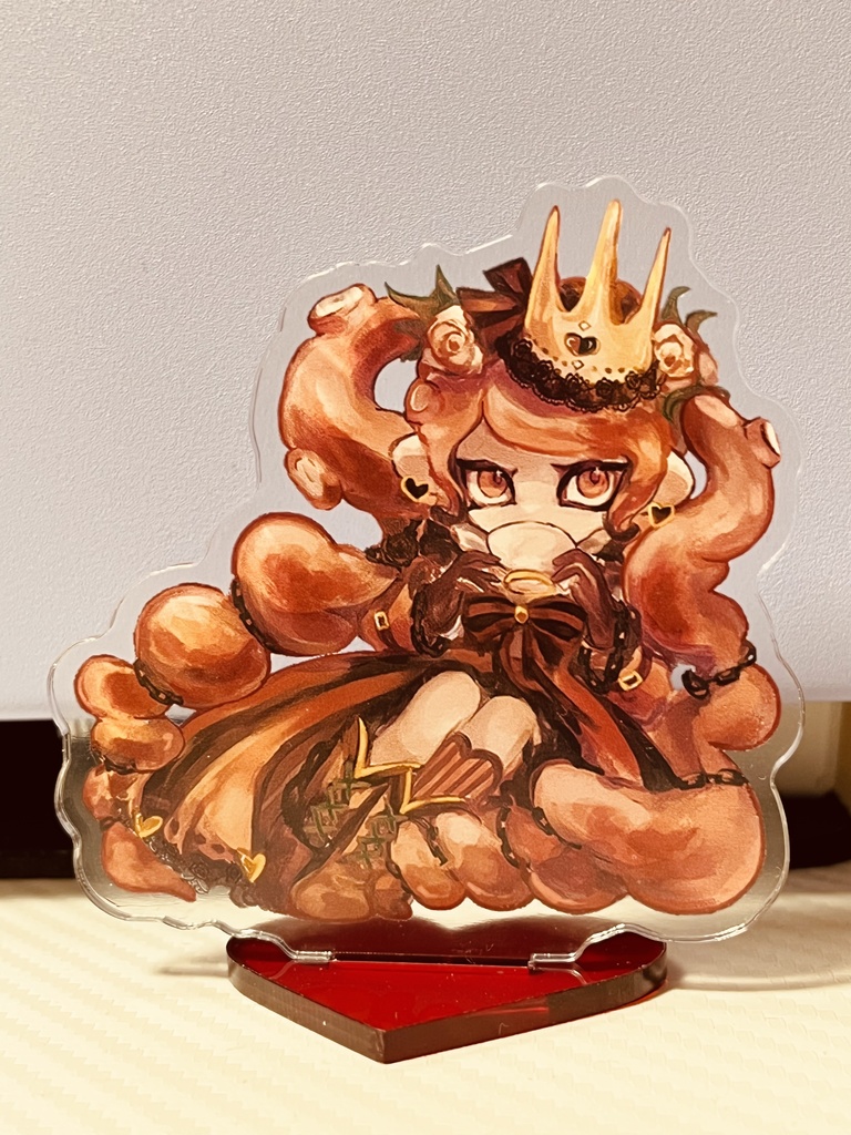 ハートの女王タコちゃんのアクリルスタンド