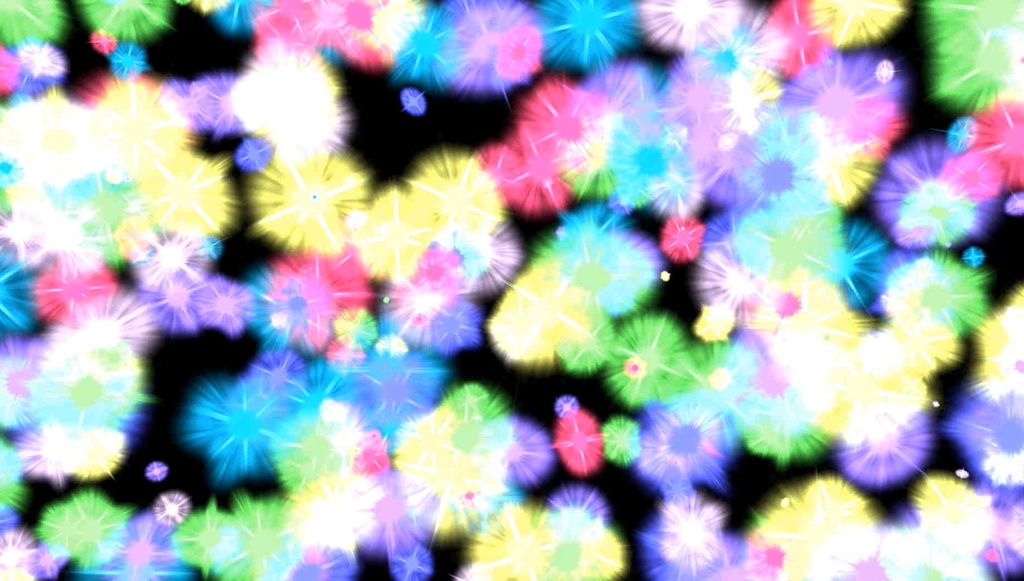 エフェクト素材・エレメンタルバーストボンバー