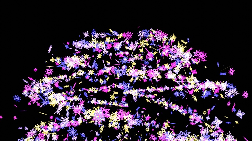 エフェクト素材・フラワーサークル