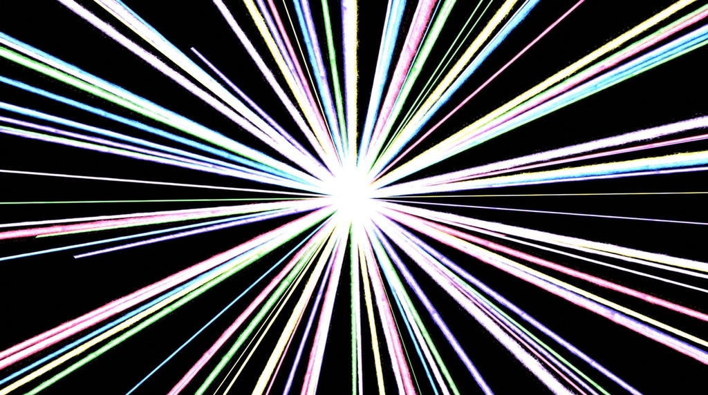 エフェクト素材・エレメンタルバーストレイフラッシュ(全方位拡散型)