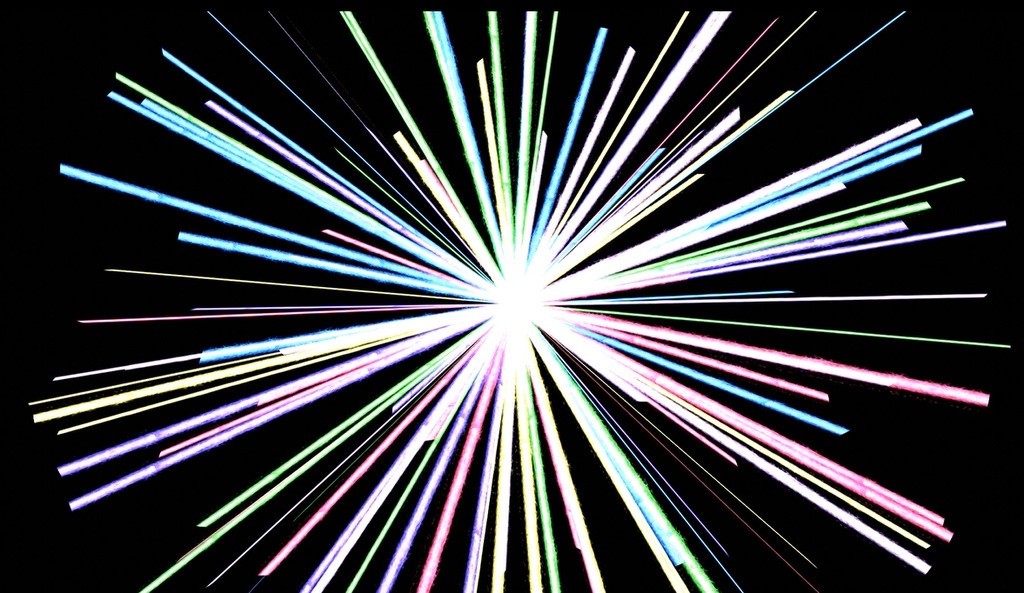 エフェクト素材・エレメンタルバーストレイフラッシュ(全方位拡散型)